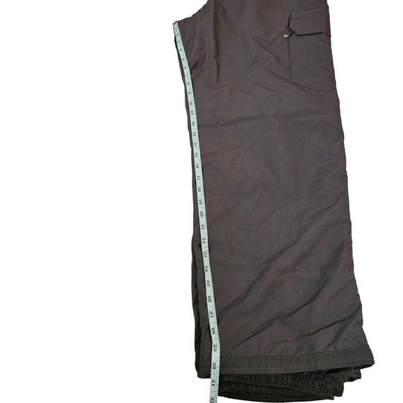 Polar Edge Mens Snow Pants, Dark Grey, Size Medium - Picture 14 of 15